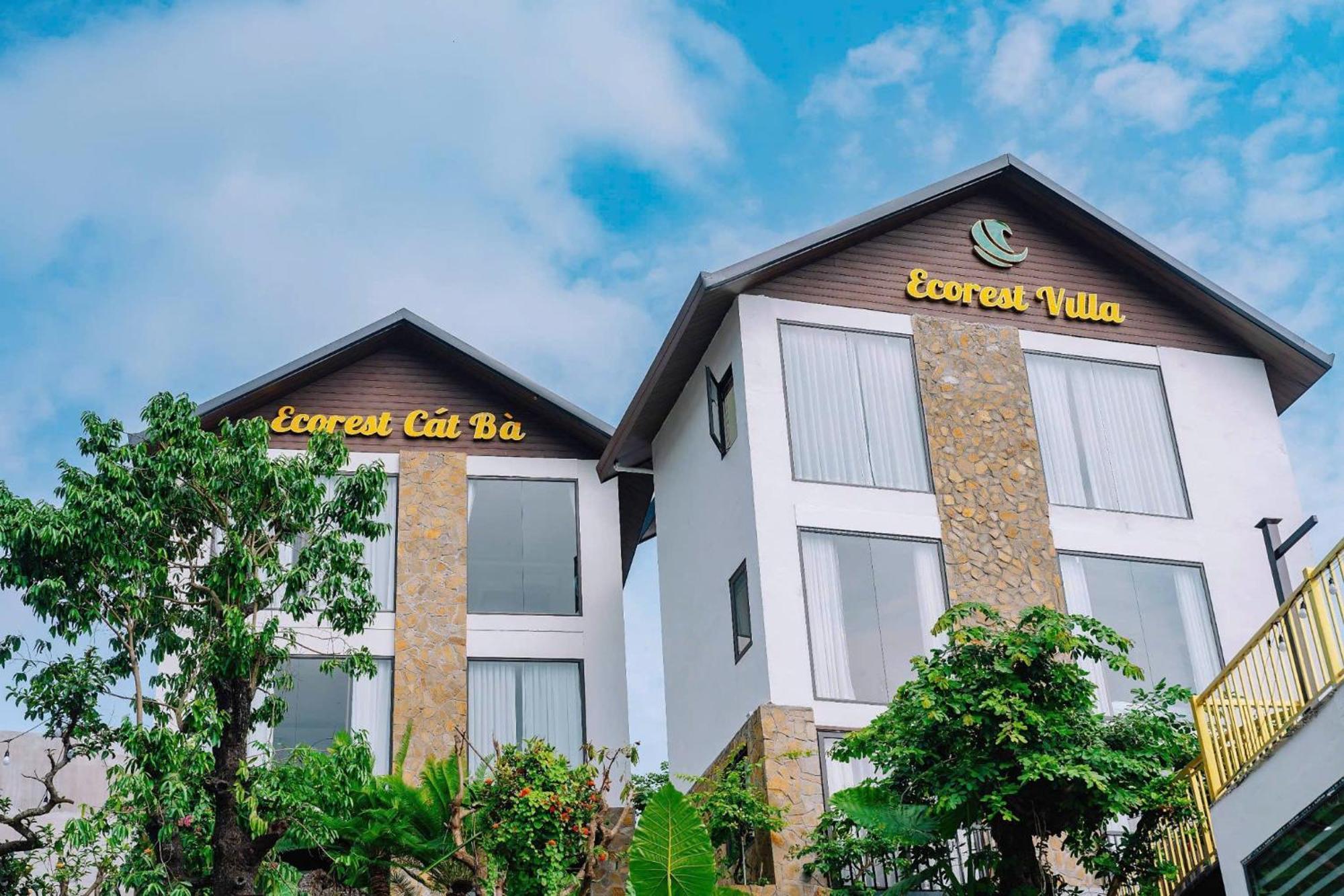 Ecorest Villa Cat Ba Chan Chau Exterior photo